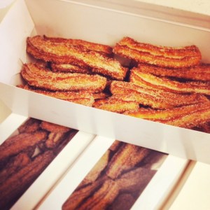 Finished Churros